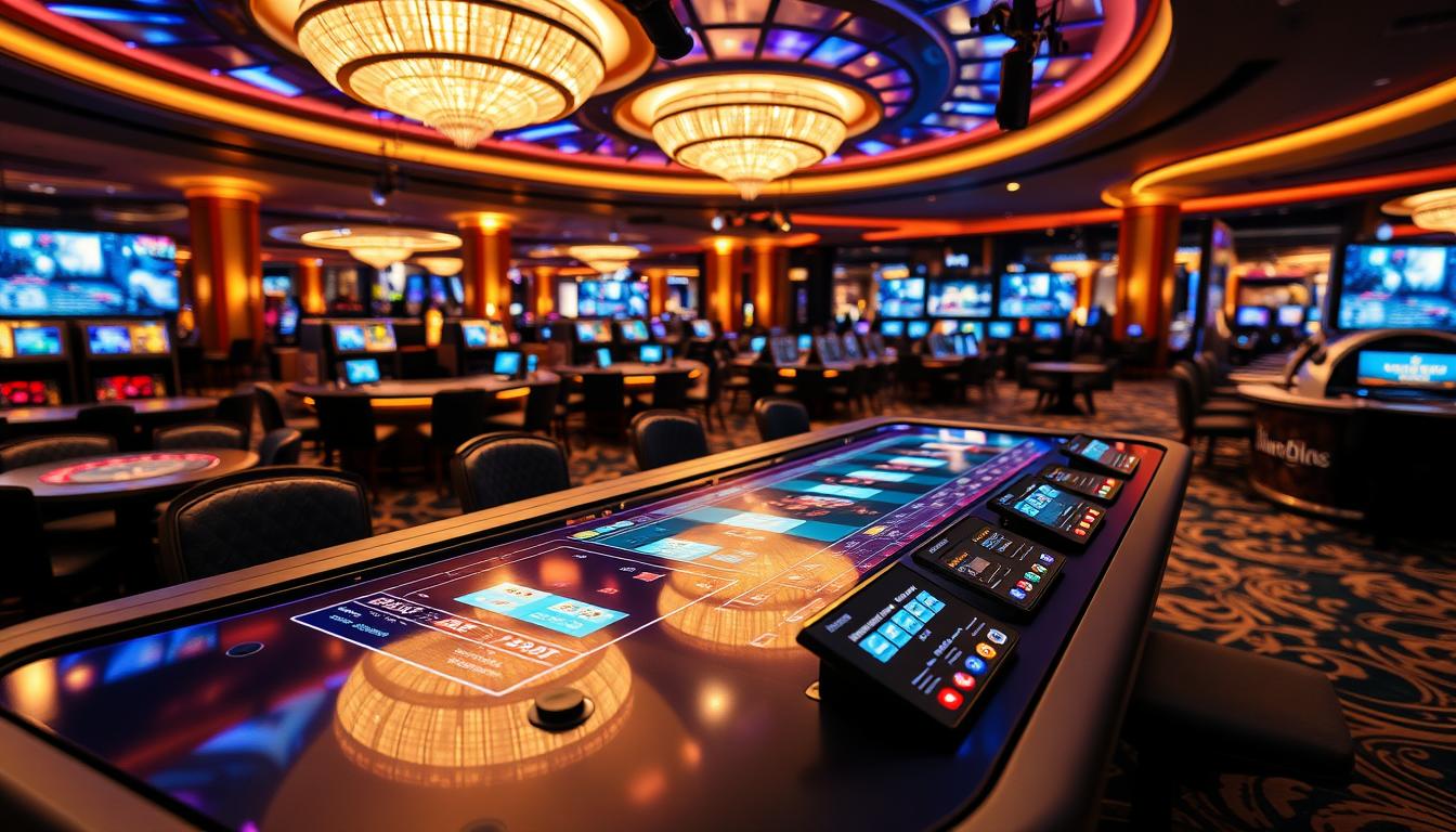 meja permainan interaktif live casino