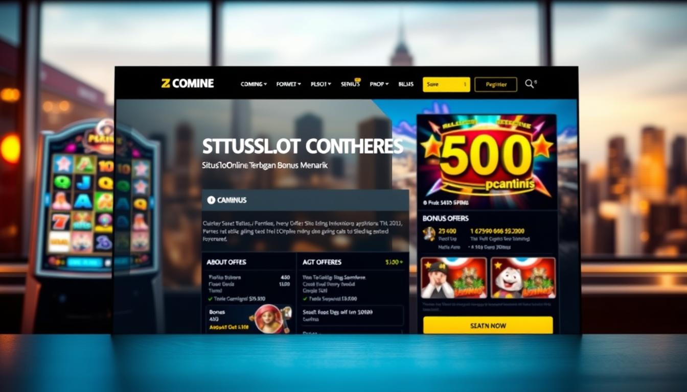 Situs Slot Online Terbaik dengan Bonus Menarik